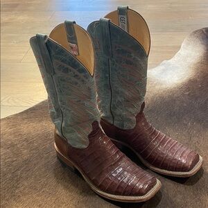 Men's Anderson Bean Caiman Cowboy Boots